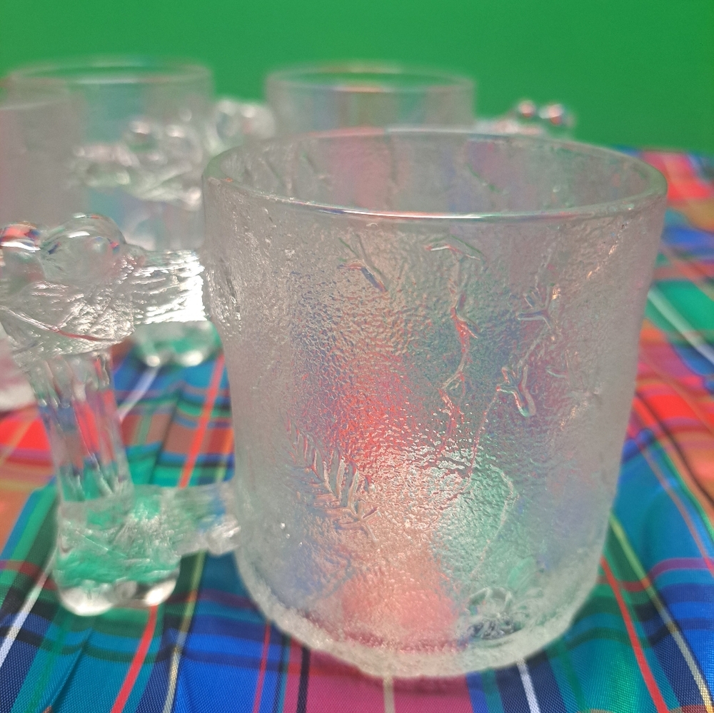 McDonald's Flintstones Glass Mug c1993 Collectible . - Picture 2 of 11
